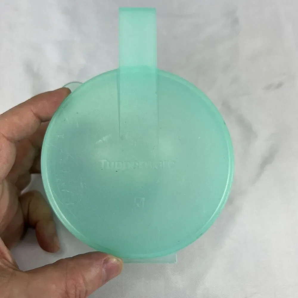 Tupperware Forget-Me-Not Turquoise Onion Tomato Keeper #4201A-3 - Picture 2 of 4